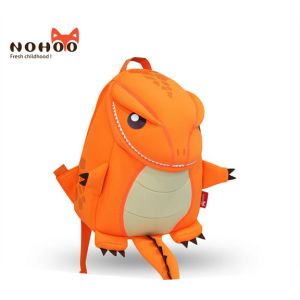 Buy cheap Orange Customized Toddler Backpacks With Double Shoulder Durable from wholesalers