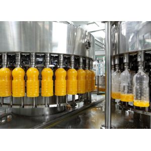 Buy cheap Automated 5kw 6000BPH automatic fruit pulpy Juice Filling Machine bottle capping machine from wholesalers