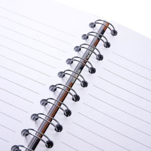 60gsm-400gsm Custom Printed Spiral Notebooks Stationary A5 Wire Binding Note