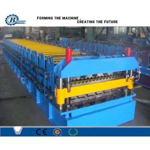 Buy cheap Steel Roll Forming Machine with 7.5KW Main Motor Power and 45 Steel Roller Material from wholesalers