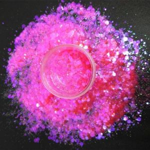 Buy cheap Add a Touch of Sparkle to Your Tumbler Slime with Iridescence Chunky Mixed Glitter Powder from wholesalers
