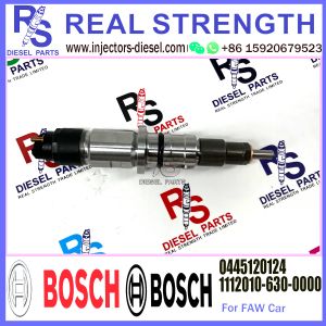 Buy cheap Diesel Common Rail Fuel Injector 0445120124 1112010-630-0000 For FAW Engine from wholesalers
