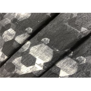 Close - Fitting Custom Printed Clothing Fabric With Exquisite Printed Pattern