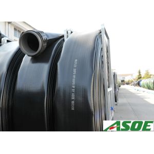 Buy cheap Polyurethane Covered Tpu Layflat Hose 8 Inch 215 Psi Puncture Resistant from wholesalers