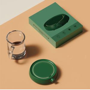 Buy cheap Mute Electric Coffee Mug Warmer with 3 temperature Indicator from wholesalers