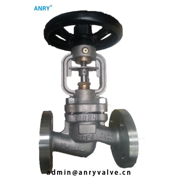 Buy cheap Handwheel DIN Steel Globe Valve Flanged End RF Casted Steel 13%CR from wholesalers