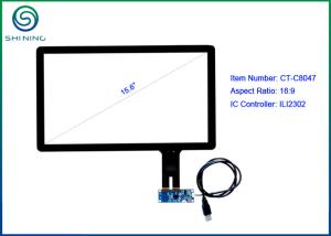 China 15.6 Inch USB Interface Capacitive Touch Panel , Kiosks Capacitive Touchscreen Display on sale China 15.6 Inch USB Interface Capacitive Touch Panel , Kiosks Capacitive Touchscreen Display on sale