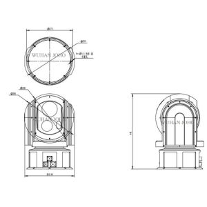 Buy cheap Multi Sensor USV Infrared Electro Optic Systems With IR, Daylight Camera And LRF from wholesalers