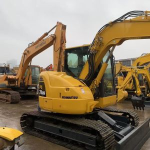 Used Komatsu PC78 Excavator / Second Hand Mini Excavator komatsu PC78US
