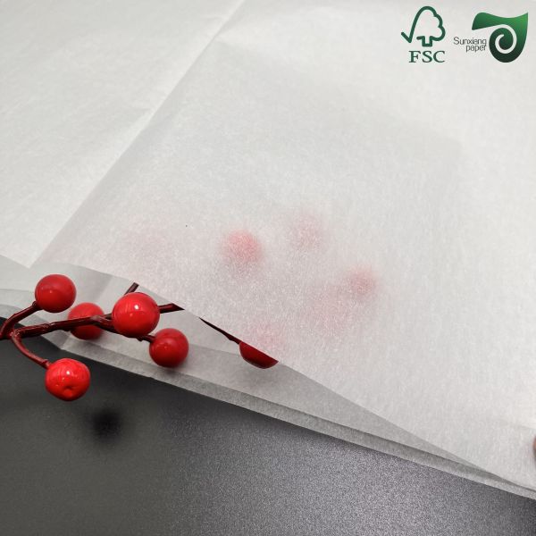 FSC 4 6 Pieces Of 38gsm 40 GSM Greaseproof Paper 350mm 450mm For Lunch Wrapping