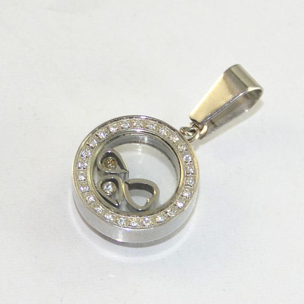 Buy cheap Factory Direct Glass Round Floating Charm Lockets LPG148 from wholesalers