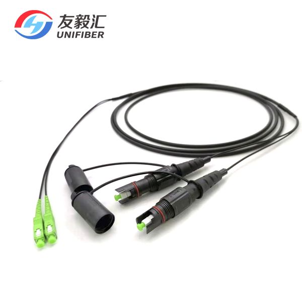 Buy cheap Pre Connectorized Optitap SC APC Drop Cable Assemblies 2 Core from wholesalers