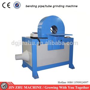 Buy cheap bending pipe hairline finishing machine for grinding tubes with angle from wholesalers