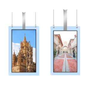 Ultra Thin Lightweight Indoor Digital Advertising Screens For Shopping Mall