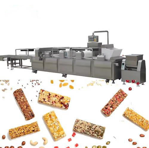 Nut Cereal Candy Bar Snack Forming Machine