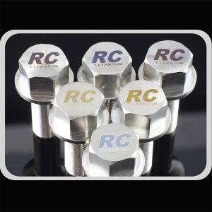 Wheel Lug Bolt Custom Titanium Part GR5 Grade 10.9 For VW AUDI MERCEDES PORSCHE