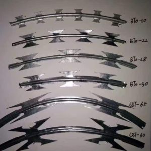 Buy cheap 30 Loops BTO-22 Concertina Razor Wire Coil from wholesalers