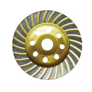 China Sintered Turbo Stone Cup Grinding Wheels For Granite 6104 on sale