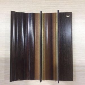 Buy cheap Customized Wood Grain Aluminum Extrusion Smooth Floor Skirting Board from wholesalers