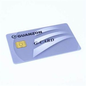 Buy cheap PVC Blank RFID NFC Card , Plastic Contact Chip Card SLE5542 Fm4442 from wholesalers