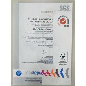 shenzhen yachengcai Technology Co., Ltd. Certifications