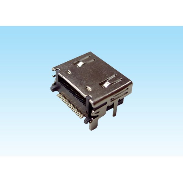 Buy cheap 19 Pin HDMI Cable Connector Gold Plated Contact Housing Long Service Life from wholesalers