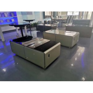 All In One Multimedia Touch Screen Computer Table For Restaurant / Coffee Shop