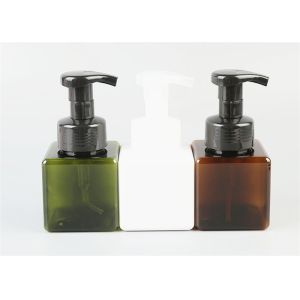Buy cheap Rectangle Square PETG Plastic Bottle Body Cream Plastic foam pump from wholesalers