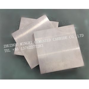 YG6A YG8 YG15 WC Cobalt Tungsten Carbide Wear Plate For Machining Blades