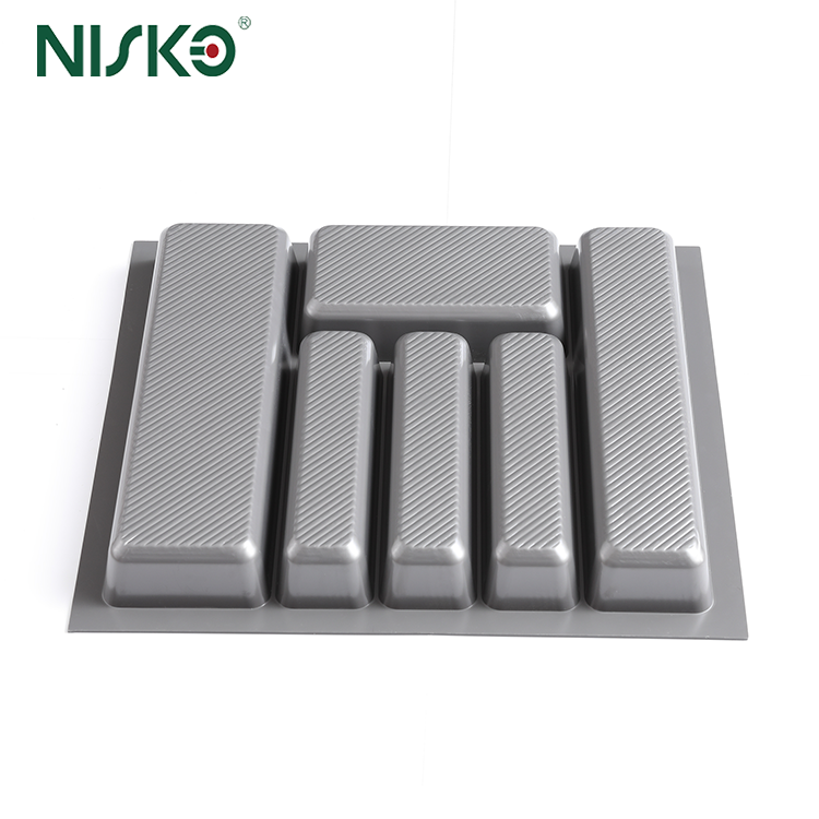 Buy cheap Kitchen Silverware Storage Box Utensil Drawer Insert Flatware Cutlery Tray Organiser from wholesalers