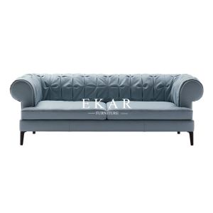 Buy cheap Europea Contemporary Style 2018 Latest Living Room Furniture Bicolor Fabric Sofa Sets from wholesalers