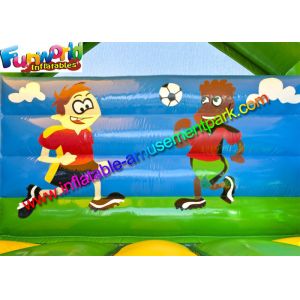 Buy cheap FIFA World Cup Inflatable Kids Bouncer Slide , Jumping Castle for Football Fan from wholesalers