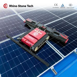 Buy cheap Remote Controlled PV Module Cleaner Solar Cleaning Equipment Maintenance Robot for Power System Generation Promotion Tools product