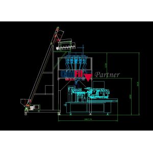 Buy cheap 80 Bags / Min Rotary Vacuum Packaging Machine For Seafood Kelp Snack from wholesalers