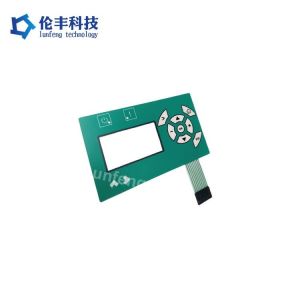 Buy cheap Customized Membrane Keypad Overlay with Thickness 0.125mm-0.8mm from wholesalers