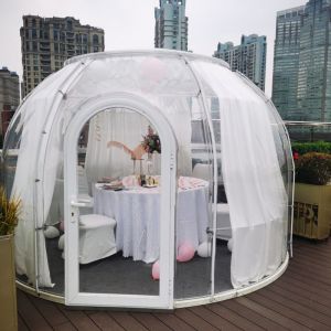 Buy cheap Waterproof Windproof Camping Polystyrene PC Bubble Tent Transparent Dome House from wholesalers