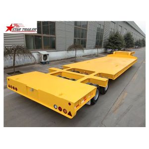 Buy cheap 60-100T Heavy Duty Lowboy Trailer Highly Robust Structure Steel Material from wholesalers