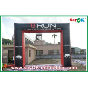 Buy cheap Party City Balloon Arch PVC Inflatable Square Arch , Event Inflatable Finishing Line Arch from wholesalers