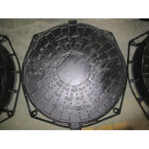 Buy cheap Automatic Line Ductile Iron Manhole Covers Sand Casting Rust Proof D400 from wholesalers