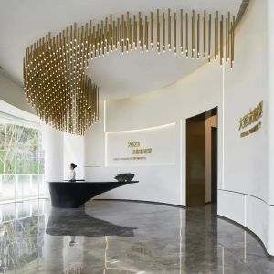 Luxury Crystal High End Modern Chandeliers Lighting For Hotel Lobby 110-240V