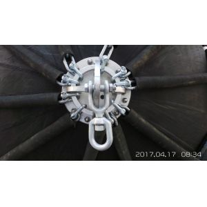 Iso17357 Yokohama Pneumatic Fender Marine Floating Cylinder 50kpa With Low