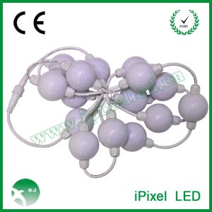 DC24V non waterproof DMX digital led pixel ball 50Mm 6pcs SMD5050