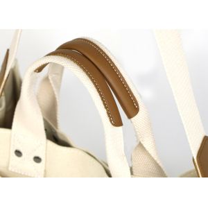 Women'S Multi Pocket Canvas Bag Compact Customized Design Multipurpose