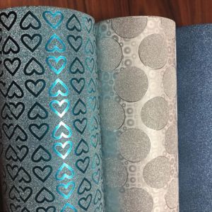 300 mm 1500 mm Width Transparent and Color Cold Lamination Square Pattern