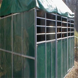 Buy cheap PVC Canvas Horse Stable Box / Galvanized Horse Fence With Steel Frame product