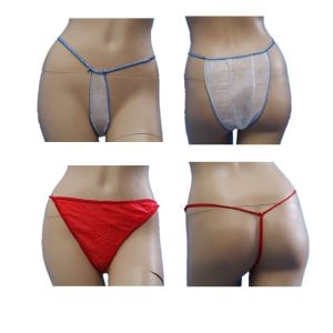 Buy cheap Pp / Sms Material Disposable SPA Products T Back Underwear For Sanua Room product