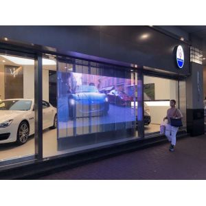 Buy cheap Side Lighting P3.91-7.8 Transparent LED Screen from wholesalers