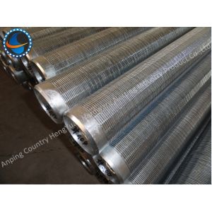 Buy cheap Point Welding Johnson Vee Wire Screen Wear Resistant With Sealing Bottom from wholesalers