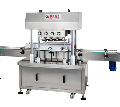 Plastic Bottle Cap 8 Wheels Rotary Screw Capping Machine with Mechanical Driven