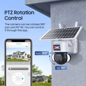 Buy cheap Multipurpose Solar 4G PTZ Camera WiFi Night Vision 6MP Dome Network from wholesalers